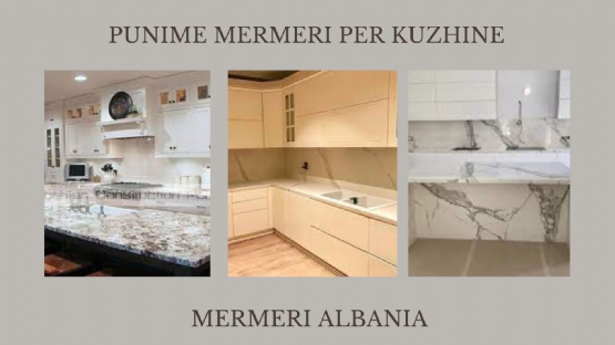 Punime mermeri për kuzhine, Punime mermeri dekorative për shtepi, Punime mermeri për Ballkone ofron Punime Mermeri Albania.